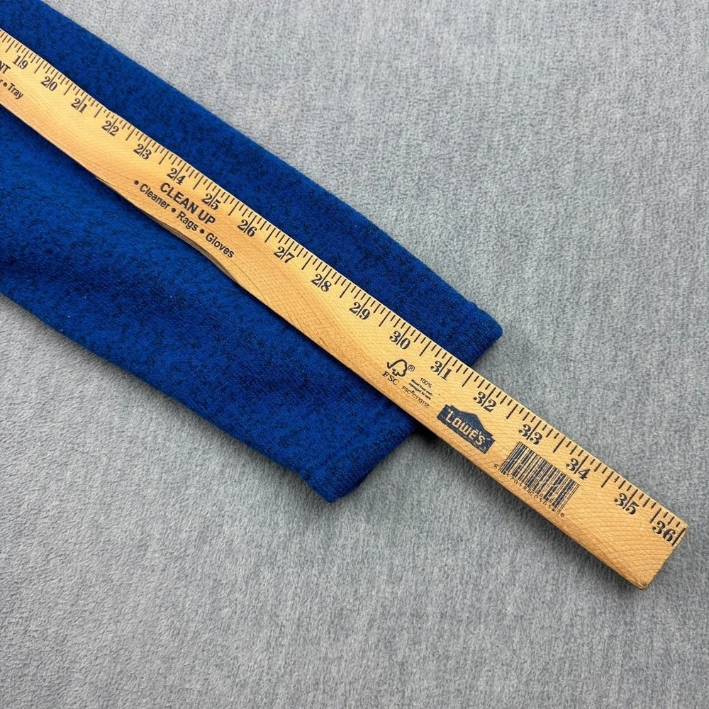 The North Face Sweater‎ Mens XL Blue  1/4 Zip Fleece Pullover Mock Neck Casual